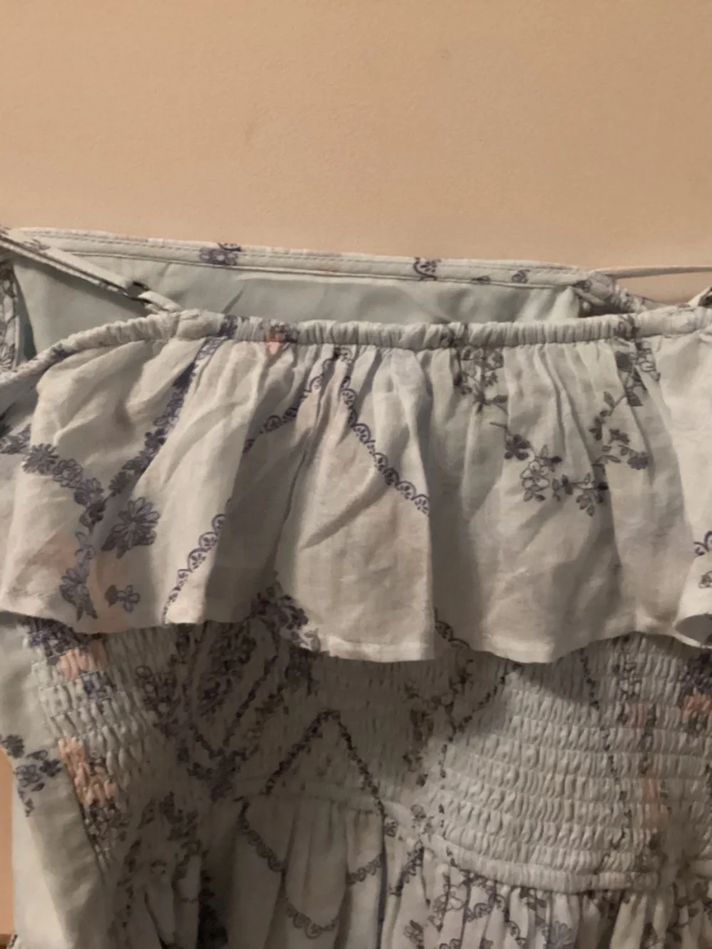 Abercrombie size 13-14 light blue romper
